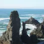 Les aiguilles de Port-Coton à Belle-Île-en-Mer ©Wikipedia