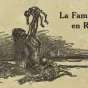  "La famine en Russie, Préface de Anatole France. Dessin de la couverture de Steinlen."