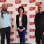 Gwenaël Le Yondre, Frédérique Conner et l'abbé Frédéric Fagot