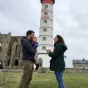 A la pointe Saint-Mathieu, dans le Finistère