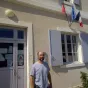 Roger Lebrero se bat pour la maintien de l'hôpital sur sa commune © RCF - Guillaume Martin-Deguéret.