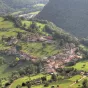 Le village Rond d'Oncieu dans le Bugey