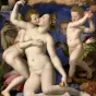 Agnolo Bronzino. Allégorie avec Vénus et Cupidon (v. 1545)  Huile sur bois, 146 × 116 cm, National Gallery, Londres