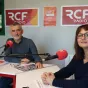Titre de La cité du mot sur fond orange de la rubrique Culture avec le logo de la Cité du mot centré en bas sur fond blanc