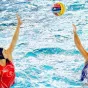 2019 DR - Clémence Clerc (à gauche) dispute le ballon pour le LUC - Lille