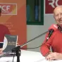 Vignette Invité local sur fond rouge de rubrique actualité avec en bas à droite le micro RCF et la mention Nièvre