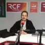 Vignette Invité local sur fond rouge de rubrique actualité avec en bas à droite le micro RCF et la mention Nièvre