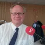 Gilles de Bailliencourt dans les studios de RCF Lyon