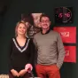 Marie Sergent et Nicolas Poisson de Routes 37, pour l'insertion professionnelle des réfugiés.