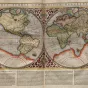 Wikimedia commons - Carte du monde de Rumold Mercator - 1587
