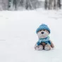 Peluche seule dans la neige ©Photo by Marina Shatskih on Unsplash