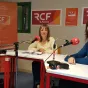 Titre Mission Locale Bourgogne Nivernaise sur fond rouge de rubrique Actualité avec logo de la Milo Bourgogne Nivernaise sur fond blanc centré en bas