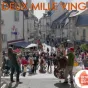 Titre de La cité du mot sur fond orange de la rubrique Culture avec le logo de la Cité du mot centré en bas sur fond blanc