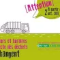 Titre Nevers Agglomération sur fond orange de rubrique Culture avec logo de la communauté de communes centré en bas