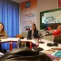 Vignette Invité local sur fond rouge de rubrique actualité avec en bas à droite le micro RCF et la mention Nièvre