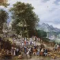 JAN I Royal Collection Trust / © Her Majesty Queen Elizabeth II 2019 - BRUEGHEL Une Fête villageoise / Huile sur cuivre / 1600 Londres 