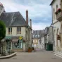 Titre Les Apartés du Secours catholique sur fond rose de rubrique Vie spirituelle avec logo du Secours catholique Caritas France centré en bas