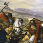 Wikimédia Commons - Charles Martel à la bataille de Poitiers, en octobre 732, par Charles de Steuben (1837)