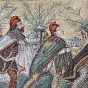 Wikimédia Commons - L'étoile guidant les mages, mosaïque de Ravenne, VIe siècle