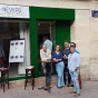 Vignette Invité local sur fond rouge de rubrique actualité avec en bas à droite le micro RCF et la mention Nièvre