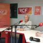Vignette Invité local sur fond rouge de rubrique actualité avec en bas à droite le micro RCF et la mention Nièvre