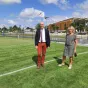 Marc Fleuret, président du Département de l'Indre et Florence Petitpez, vice-présidente du Département de l'Indre en charge des sports © RCF - Hugo Sastre.