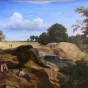 Carrières dans la forêt de Fontainebleau (1833) par Caruelle d'Aligny 