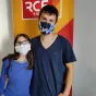 Nicolas Pinault, qui a créé le compte Instagram "Harcèlement_stops", et Christelle © RCF - Hugo Sastre