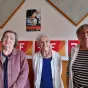 Françoise Picolet, Martine Chabry et Jeannette Brunet bénévoles ACAFAD