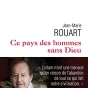 © Pochette du livre "Ce pays des hommes sans Dieu" de Jean-Marie Rouart_