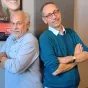 Francis Perrin et Vincent Belotti à RCF 