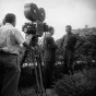 Alfred Hitchcock et Cary Grant en 1955 sur le tournage de "La Main au collet" © Wiki Commons. 