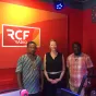 © RCF Anjou - Père Arnaud Milandou du Congo Brazzaville et au Père Jean-Louis Kossi Agbeli du Togo avec Laure Baudet