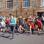 La 10e édition du Cross solidaire était attendue de pied-ferme par les collégiens de Domfront @https://www.facebook.com/sacrecoeurdomfront/