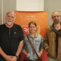 (De gauche à droite) Alain Hermanstadt, Cindy Krasna et Günter Schmidt