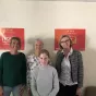 Svenja Lhez, Zoé Ménagé et Valérie Strohmenger.