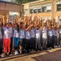 Élèves de l'école primaire Terra Amata 