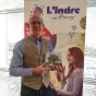 Thierry Bluet, directeur de l'Agence d'Attractivité de l'Indre présente "Sur la route 36". © RCF - Hugo Sastre.