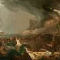 Destruction, extrait de The Course of Empire de Thomas Cole (1836) ©Wikimédia commons