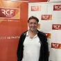 Stéphane Froidevaux dans le studio de RCF Isère - Novembre 2021