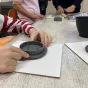 Les enfants repartent avec une empreinte du passé. © RCF Sud Bretagne 
