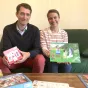 "Nos enfants se sont impliqués également dans le projet et prennent toujours plaisir à tester les jeux !". © RCF Sud Bretagne