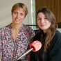 Angéline Ribadeau (à gauche) et Lou Segura - © RCF Lyon