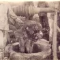 La remontée des corps des victimes du massacre des puits de Guerry.
