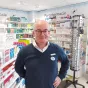 Erwan Aubry, responsable de la pharmacie du littoral, à Pordic