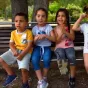 Les enfants de la Maison des familles. DR