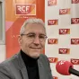 Cédric Mazzone, directeur de l'UIAD, dans le studio de RCF Isère