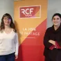 Isabelle Charpentier-Michenot, puéricultrice et Marie Lagarde, ergothérapeute, a l'origine du projet "Parents confiants". © RCF - Hugo Sastre.