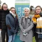 Quatre étudiantes du lycée agricole Naturapolis de Châteauroux.