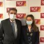 Éric Étienne, préfet de Haute-Loire et Raphaëlle Korotchansky, sous-préfète à la relance étaient les invités de RCF © Stéphane Longin